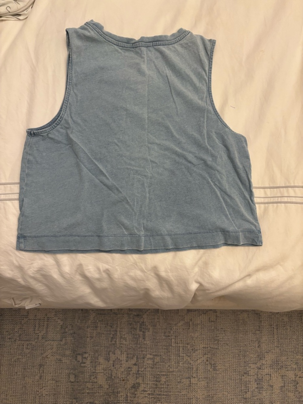 Z Supply Chambray Cropped Tank - Picture 3 of 3